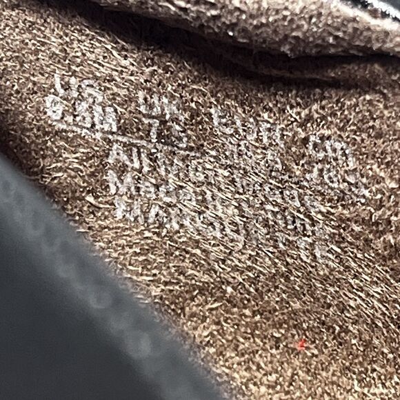 Natural Soul Shoes Womens Size 9.5 Black Wedge Heel All‎ Thru Comfort Slip On - Picture 7 of 13